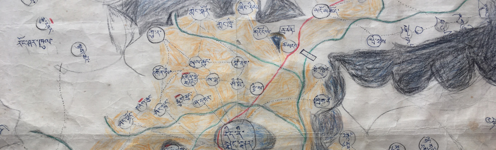 Tibetan Manuscript Maps of Dingri Valley