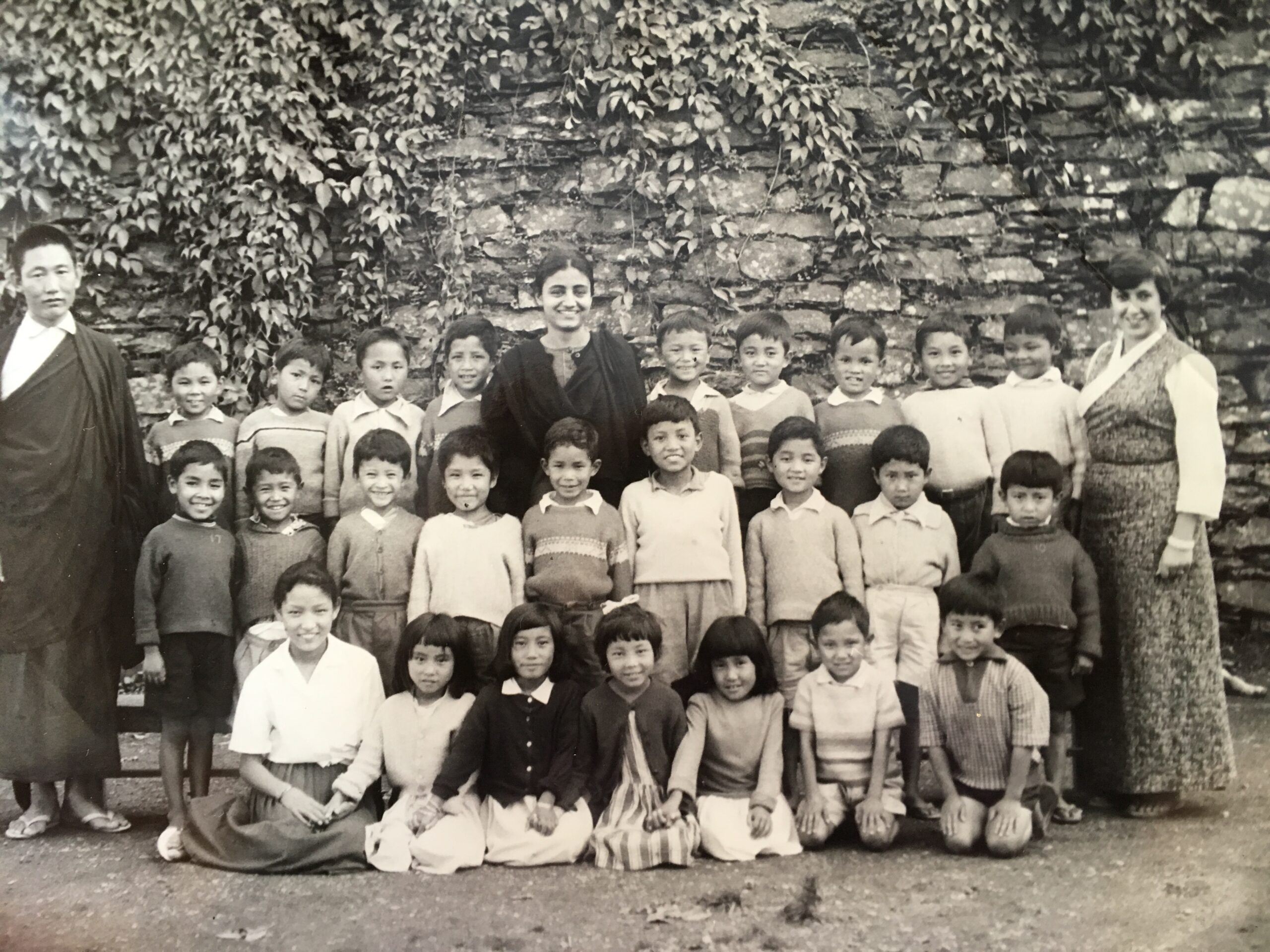 A 1966 Tibetan Class Photo Lands in a 2021 Film with Bishop Desmond Tutu and Friend