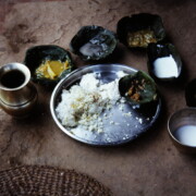 Companions at Manakamana prepared delicious meals for Barbara, adding yogurt and milk as a special treat.