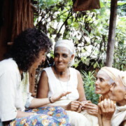 These ascetics at Manakamana were delighted to share their history with Barbara Nimri on her many visits. 1980