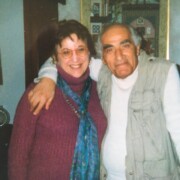 BN Aziz and famed sculptor Mohammed Ghani who was a welcoming presence in his country, Iraq, 1995.